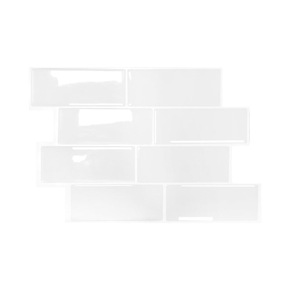 1 шт. ПВХ самоклеящиеся обои DIY наклейка на стену Новая 3D настенная плитка Домашний декор