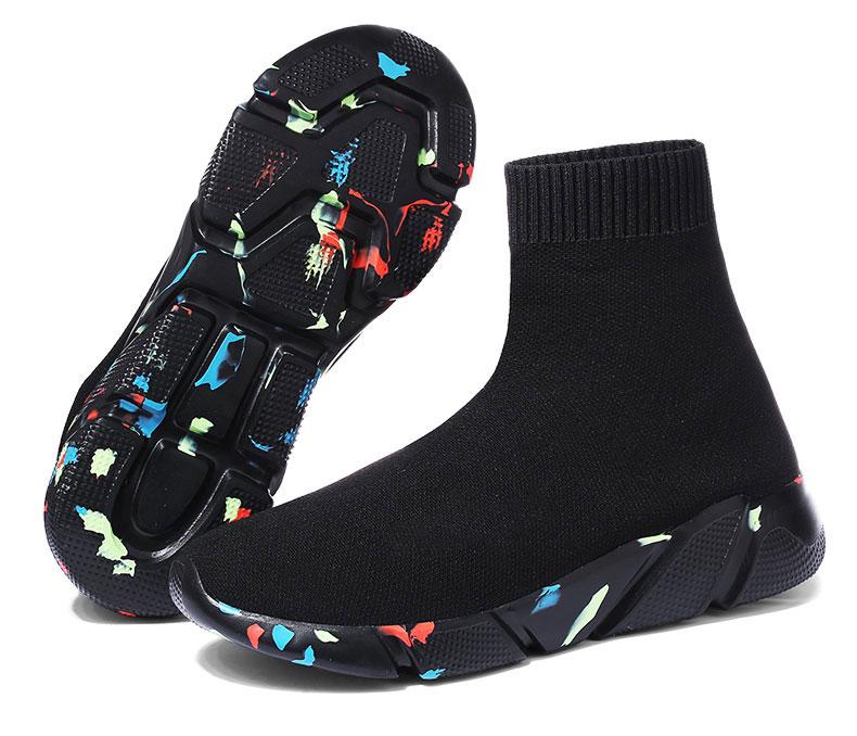 Ankle Boot Women Socks Shoes Female Sneakers Casual Elasticity Wedge Platform Shoes Mujer Soft Sole