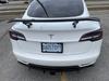 FD Sports Style Real Carbon Fiber Spoiler for Tesla Model 3: Cross-Border Suitable Fixed Rear Wing