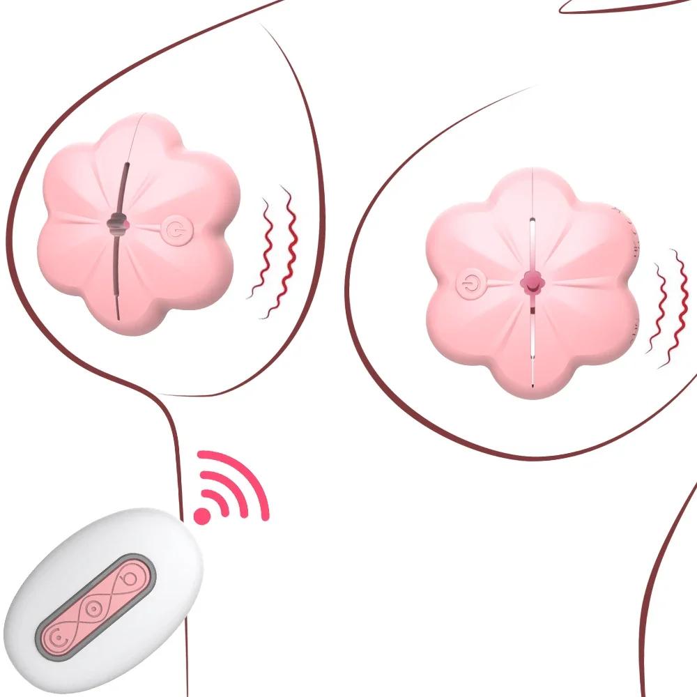 2025 Новая секс-игрушка БДСМ беспроводной пульт дистанционного управления вибратор для присосок для сосков для женщин мастурбация секс-машина Juguetes Sexuales