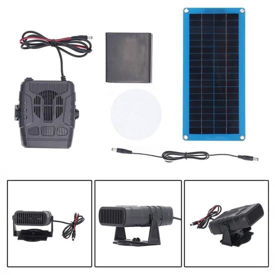 30 Вт Портативный солнечный обогреватель Курятник Приют для животных Теплица Домик для питомца Сушка Обогрев Солнечный обогреватель Зимнее тепло Ветровое оборудование