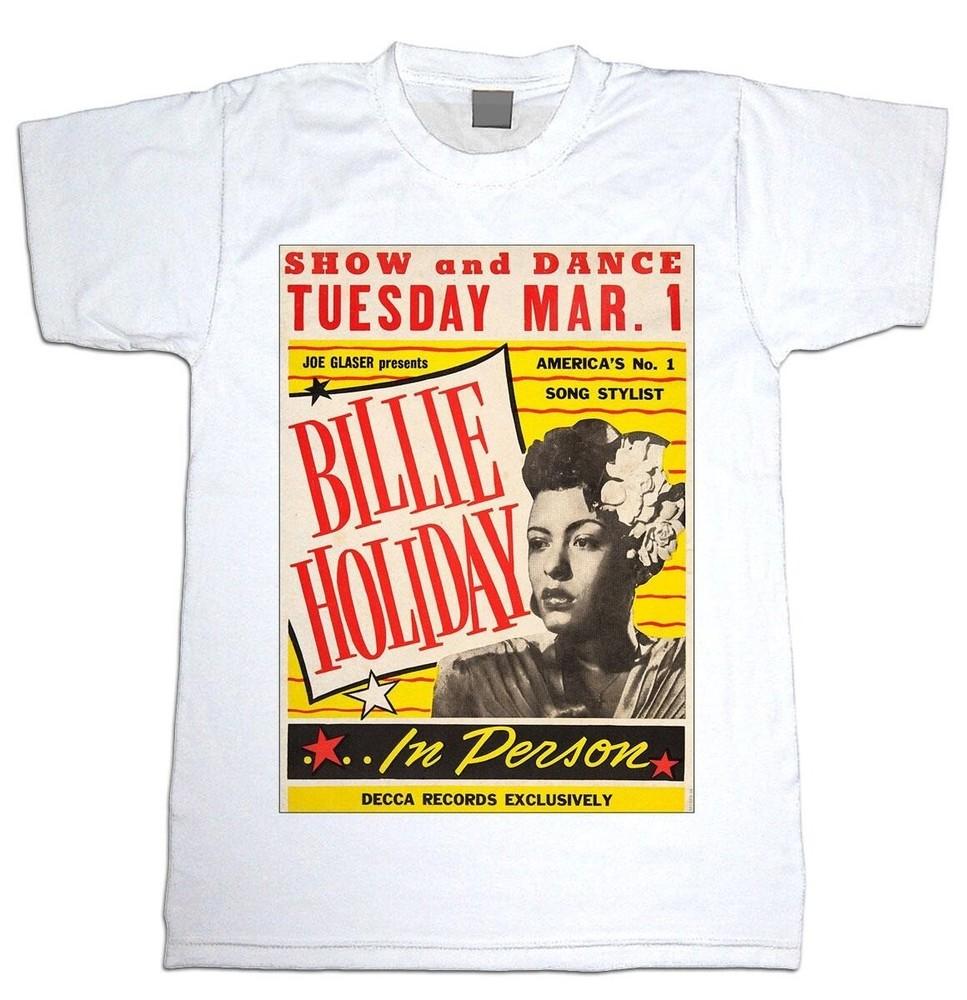New Billie Holiday Gift For Fans Unisex S5XL Shirt Unisex T-Shirt