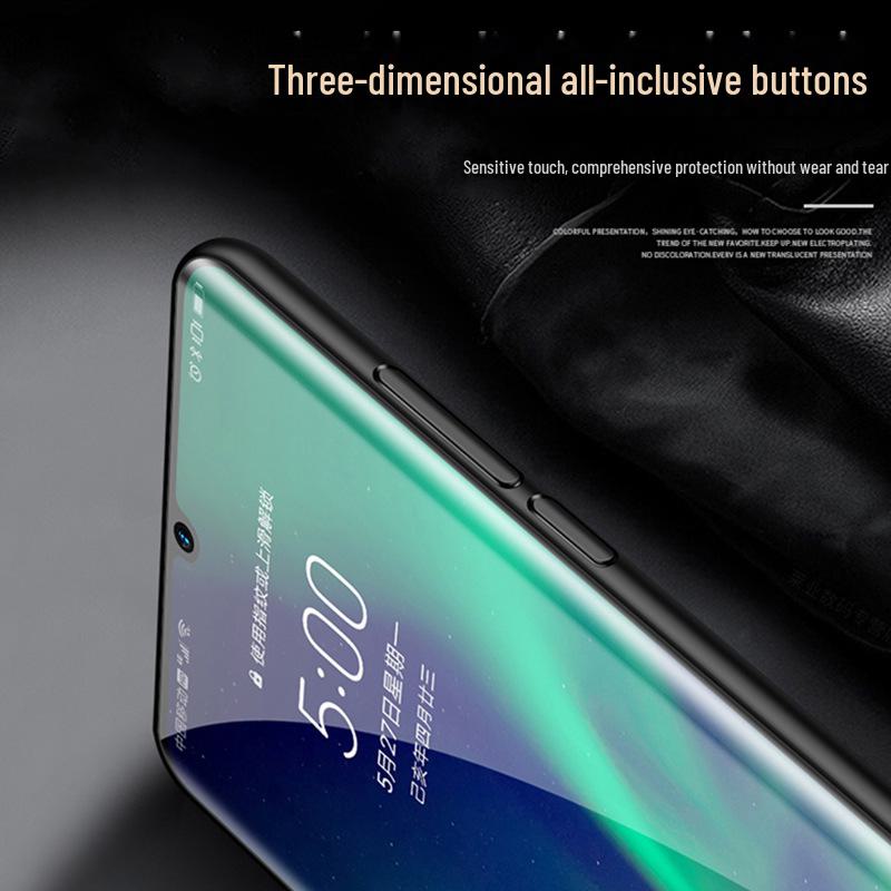 Премиальный чехол из натуральной кожи для Huawei Enjoy 70 - узор личи, комплексная защита для Enjoy 70Pro