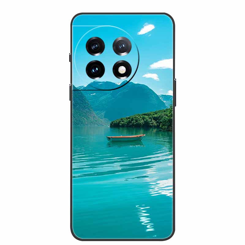 Чехол для One Plus 11 Мраморная текстура гранита Каменные текстуры Чехлы для телефона для Oneplus 11R Ударопрочный Мягкий чехол для Oneplus11 5G Силиконовый