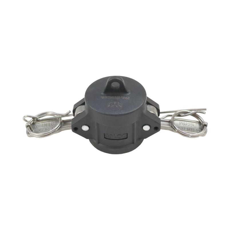 Camlock DC female connector cap 16bar polypropylene PP 1" x 25mm PZL HYDRAL