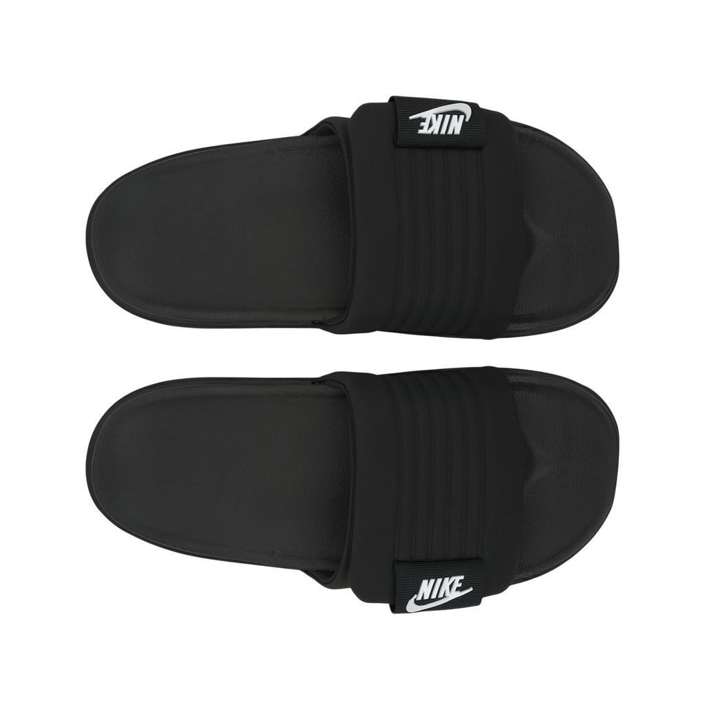 Nike Шлепанцы Offcourt Adjust Черно-белые Унисекс Кроссовки DQ9624-001