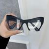 Fashion Luxurious Cat Eye Eyeglasses Frames Women Men Transparent Clear Brand Designer Optical Lovely Frame Oculos