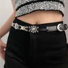 Pin Buckle Punk Waistband Punk Chain Belt Women Fashion Waist Strap