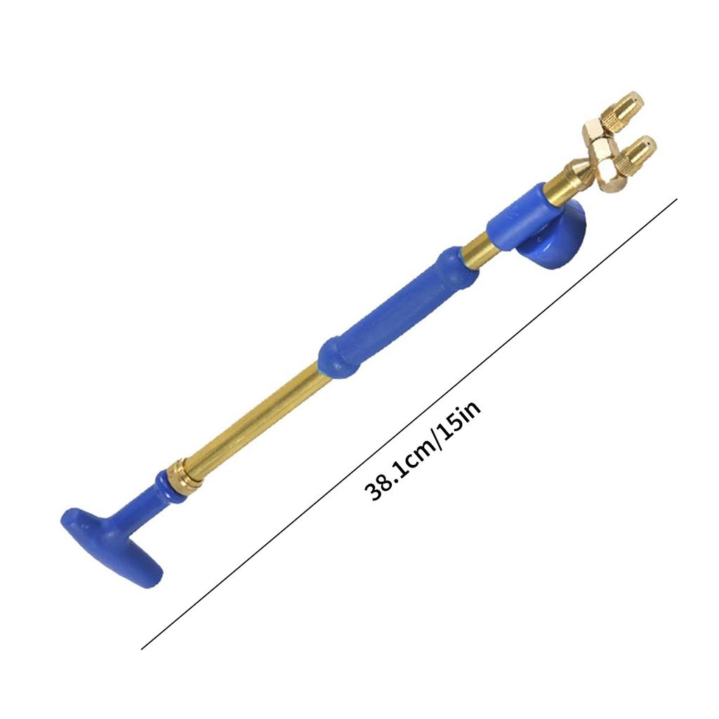 Возвратно-поступательные двойные распылительные головки Полив цветов Удобрение Портативный пневматический распылитель Аксессуары для садовой зелени