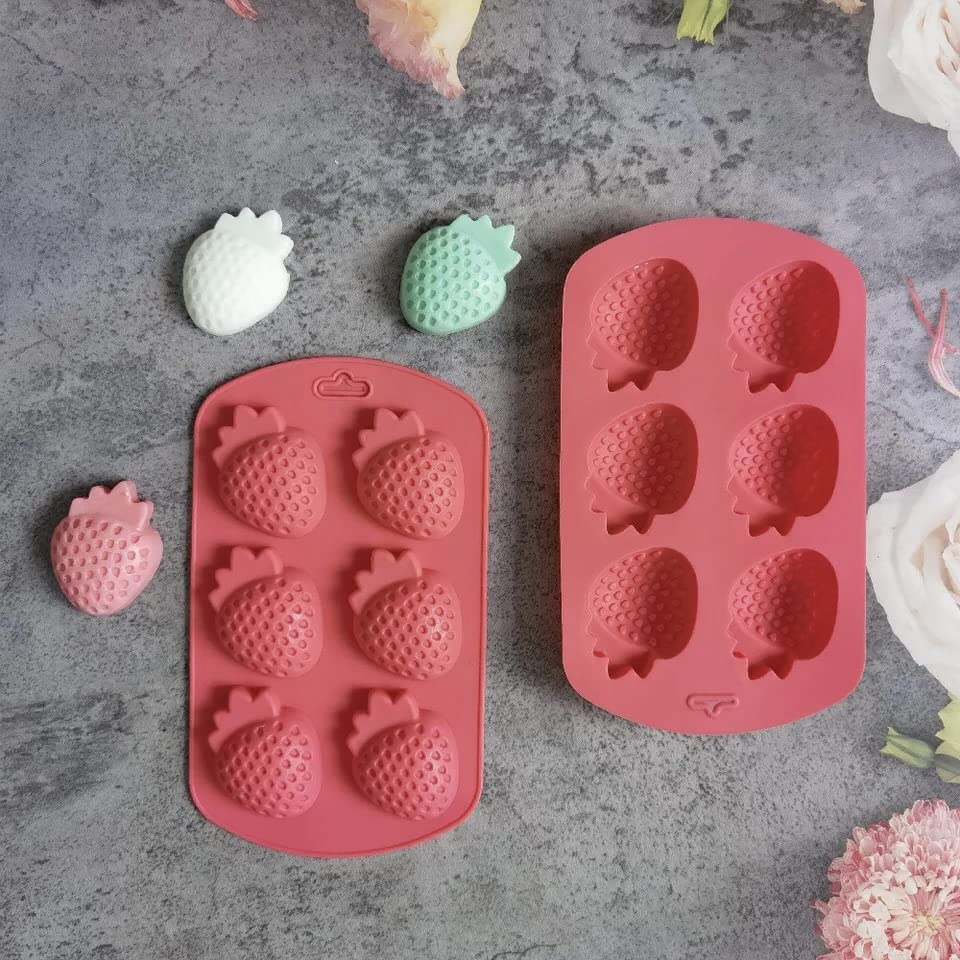 Strawberry silicone mold, strawberry silicone mold, strawberry silicone mold, cake mold, chocolate mold, muffin mold, madeleine mold, petit cake