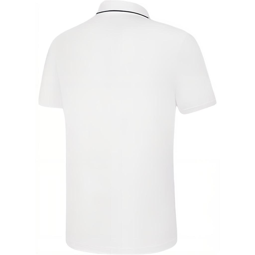 Fila Мужская футболка-поло однотонная серии Golf, цвет нефрит-белый A11M435103F-WT