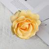 2шт 7 см искусственная голова розы красочные реалистичные многоразовые неувядающие DIY домашний офис свадебные украшения маленький цветок из искусственного шелка фестиваль подарок