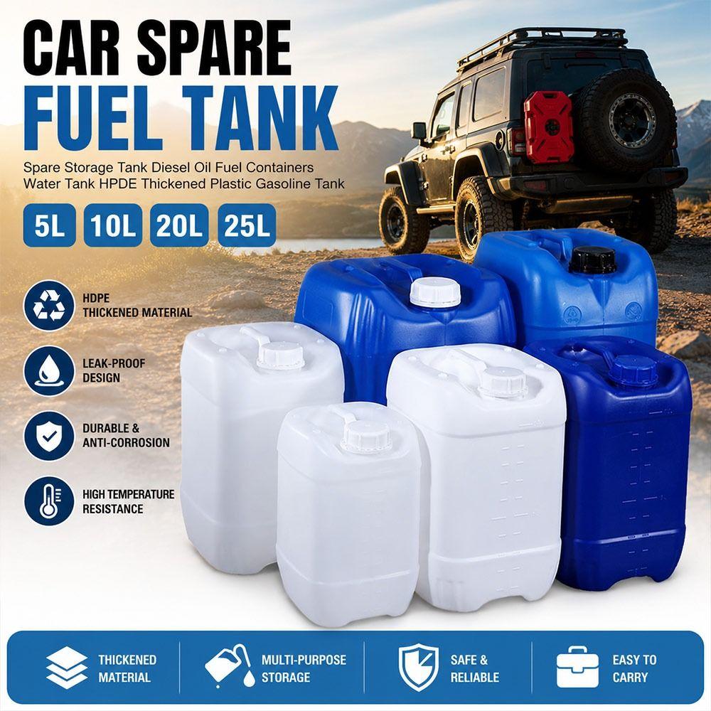 Replacement Stacking plastic buckets HDPE Spare tank New Car spare fuel tank Outdoor