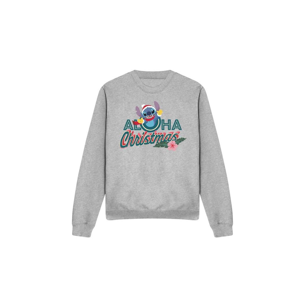 Lilo & Stitch Unisex Adult Aloha Christmas Stitch Sweatshirt