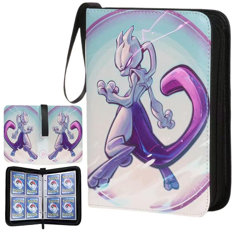Pokémon Card Collection Book: 4-Grid & 9-Grid PU Game Album