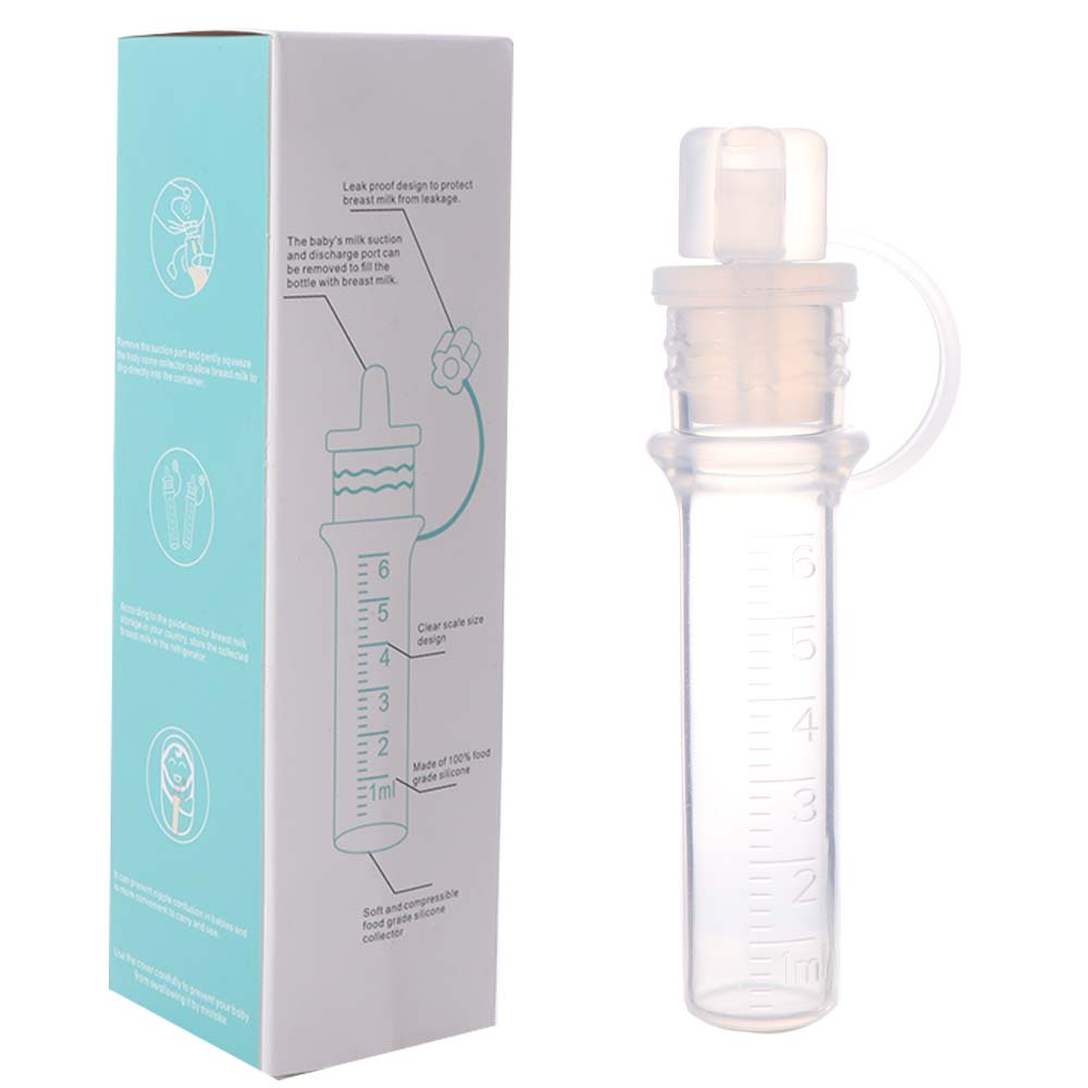 Reusable Breast Milk Collection Food Safe Baby Feeding Device Colostrum Collector Postpartum Use
