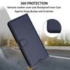 For iPhone 16 Plus Wallet Phone Case Leather Stand Cover with Strap