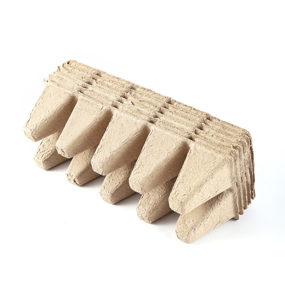 10 ячеек торфяные горшки для рассады торфяные горшки биоразлагаемые лотки для проращивания рассады для комнатных и уличных растений садовый инструмент