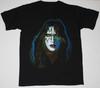 Винтаж KISS ACE FREHLEY Плотный Хлопок Черная Все Размеры Унисекс Рубашка Унисекс Футболка