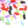 40Pcs Acrylic Beads Small Fish Charms Beads For DIY Bracelet Necklace Jewelry Making
