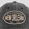 Sports Outdoor Streetwear Urban Style Street Her  Him For Women Men Hat Snapback Adjustable Vintage Stitched Stitching Embroidered Orleans New