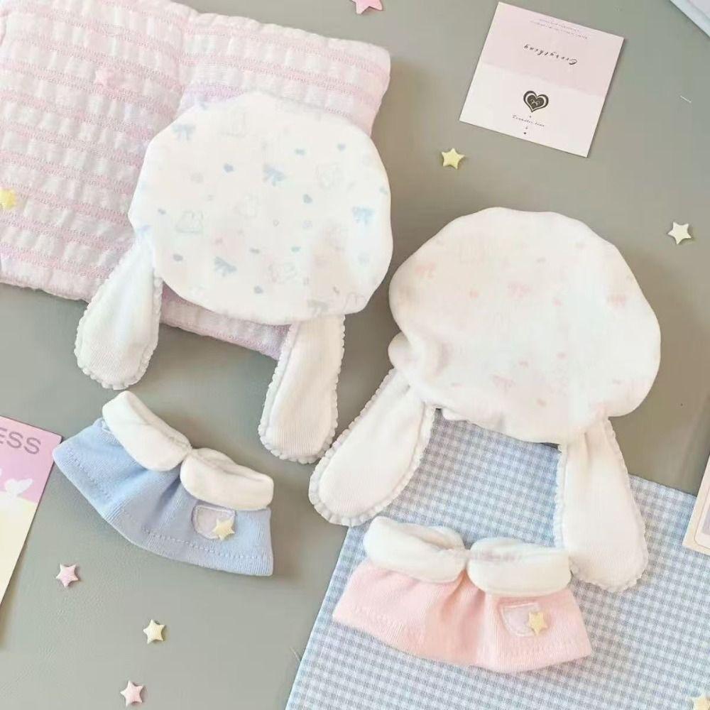 Bunny Costume 10cm Cotton Doll Clothes Animal Onesie 10cm Doll Clothes  Kids Gift
