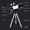 Astronomical Telescope With Tripod Sky Monocular Telescopio Space Observation Scope