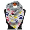 Women Butterfly Printing Scarf Fashion Multi-Purpose Shawl Scarf