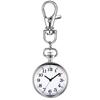 Clip Clock Nurse Watch Analog Key Ring Carabiner Watch Pocket Watch Waterproof Outdoor Fashion Accessories