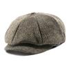 Мужская плоская кепка берет кепки с козырьком берет кепка ретро елочка кепка пекаря газетчика плоская кепка Гэтсби 1920-е аксессуары к костюму шляпа