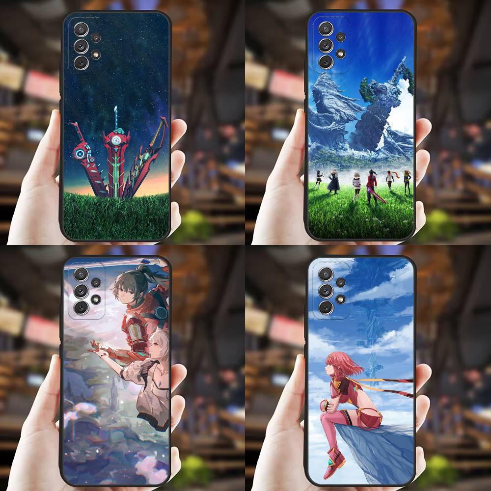 Xenoblade Chronicles Phone Case For Samsung S25,S24,S21,S22,S23,S30,Ultra,S20,Plus,Fe,Lite,Note,10,9,5G Black Cover