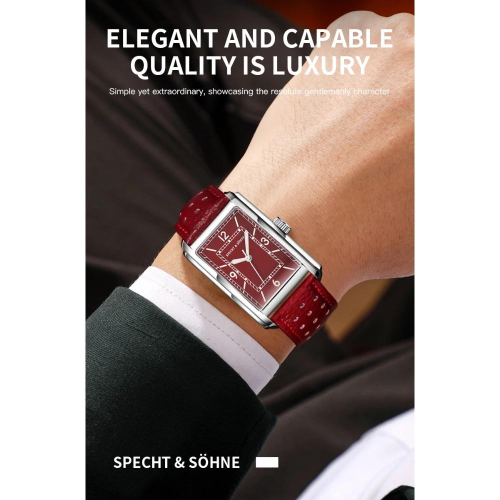 2025 Новые модные квадратные женские часы, ультратонкие VH31 Movt, повседневные мужские часы серого цвета, Reloj Hombre 28MM