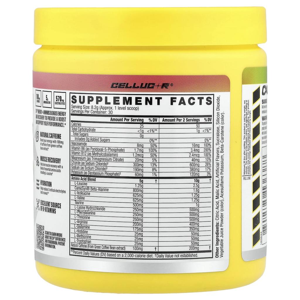 C4 / Cellucor, C4® Energy + Аминокислоты, Арбуз, 8,7 унции (246 г)