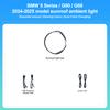 Ambient Light for BMW 5 Series G60 G68 2024-2025 Panoramic Sunroof Side LED Strip Interior Lighting, Original Protocol Synchroni