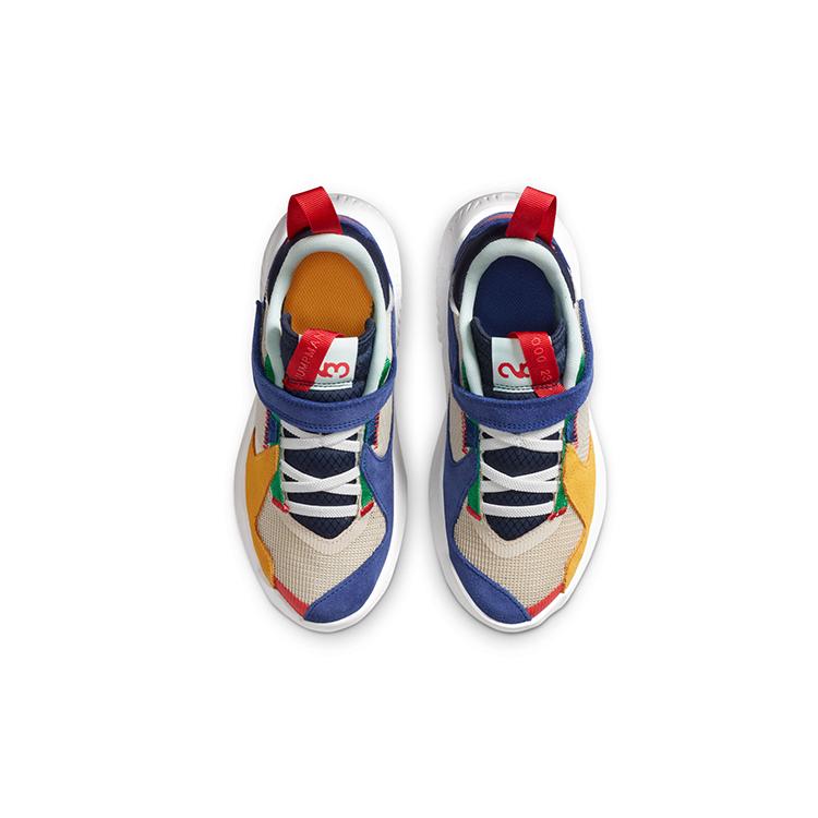 Jordan Delta BP Slip Resistant Cushioning Low top Athletic Shoes Multicolor Children Aged 3 7 Years Old DB5924-161