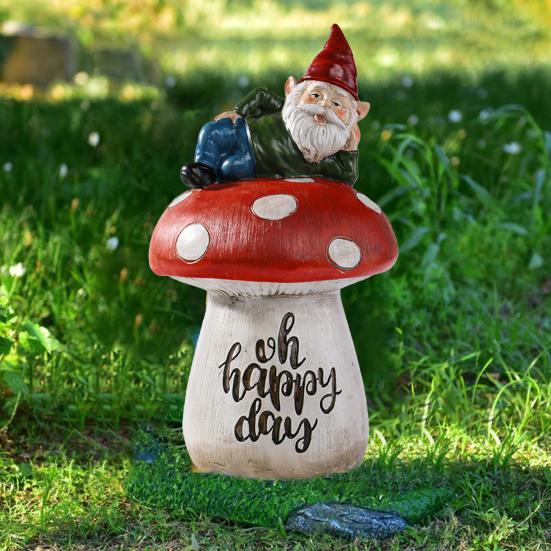 Привлекательное устойчивое основание с гномьим орнаментом своими руками