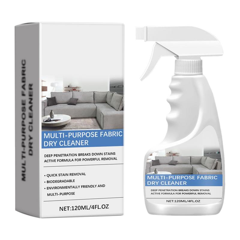 Ткань Химчистка 120 мл Пятновыводитель Многоцелевой очиститель Химчистка Ткань Спрей Для Диванов Одежды Ковров