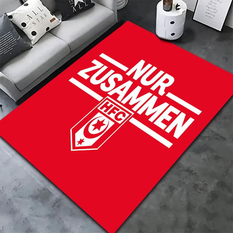 Hallescher FC Carpet Rug for Living Room Bedroom Home Sofa Decoration,Kids play Non-slip Floor Mat