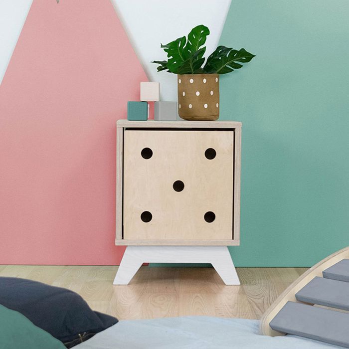 NABOSKY White Storage Unit 1x1