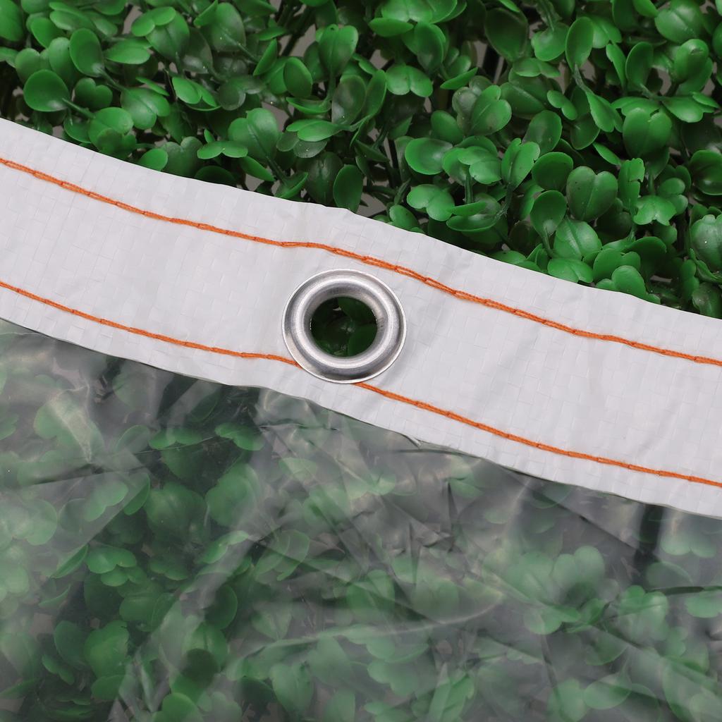 Transparent Rain Tarp Thickened PE Garden Plants Rain Shelter Cover for Courtyard Balcony
