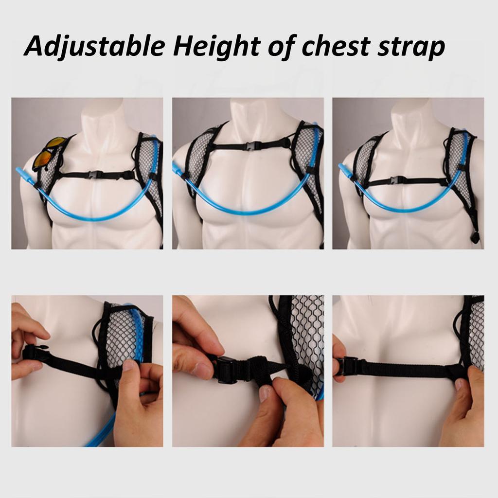 Рюкзак для велоспорта, уличная сумка для бега с питьевым пузырем, велосипедная сумка, спортивный жилет, сверхлегкий