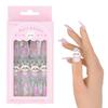 Chiikawa Nail 24 Chiikawa Adhesive Wood and Nail File Included Tips, Sheets, Stickers, Sticks, (Flying Squirrel)
