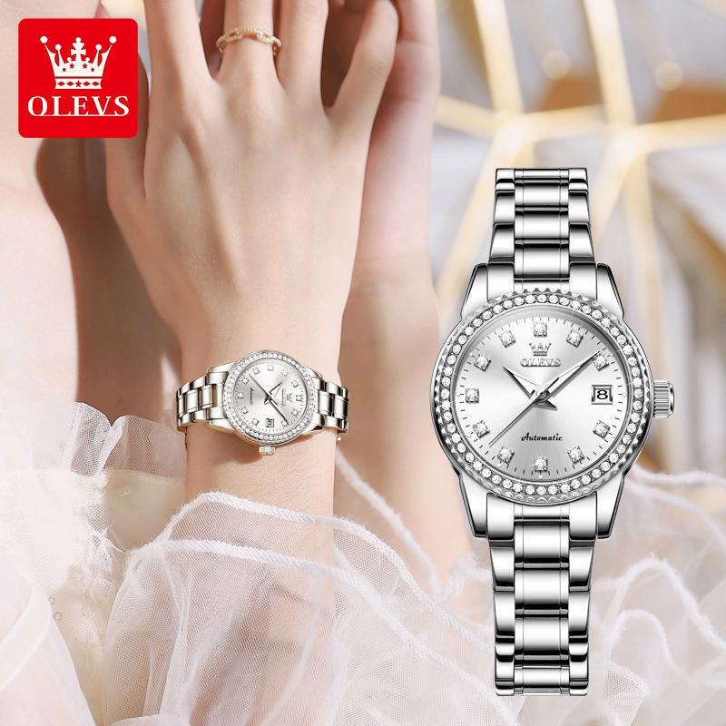 Oulisi Модные женские механические часы - Модный нишевый стиль