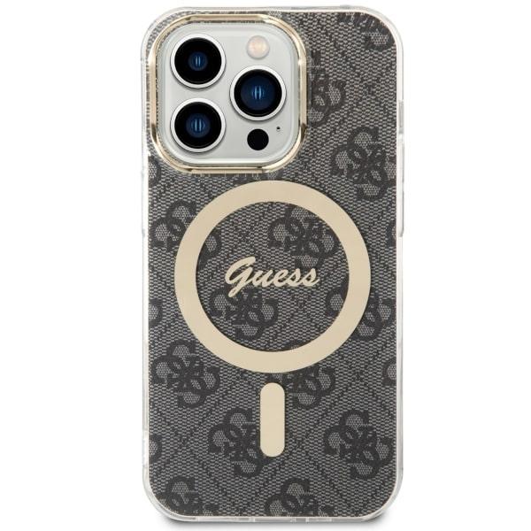 Etui do iPhone 14 Pro Guess MagSafe Czarne