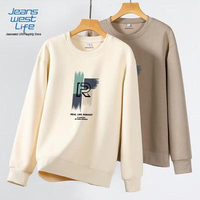 JEANSWEST LIFE Мужской свитшот с круглым вырезом из плотного материала