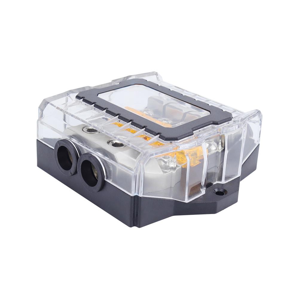 1 x 4-контактный держатель предохранителей 32 В 80 А Hi-Fi Автомобильный распределительный блок предохранителей