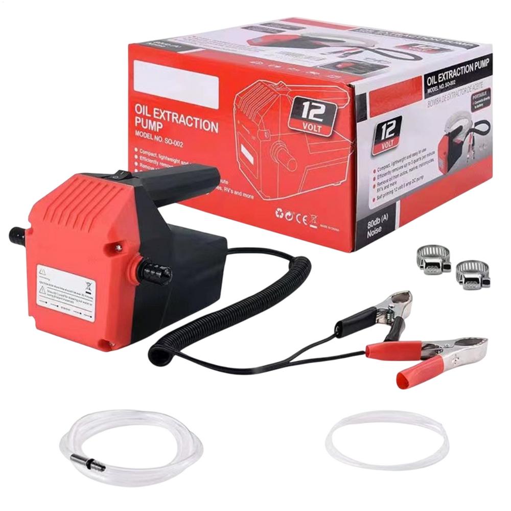 12 В электрический автомобильный двигатель масляный насос откачки топлива насос всасывания масляный дизельный отстойник для автофургона лодка