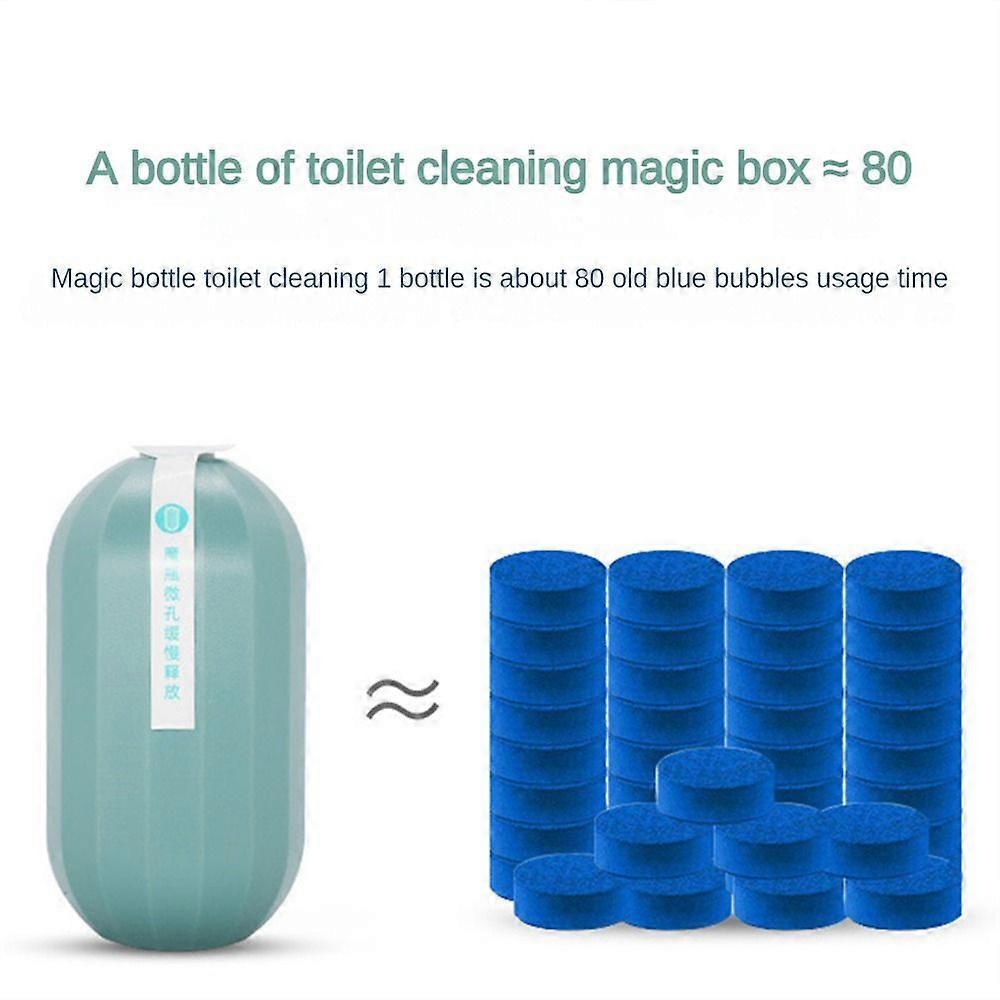 Blue Bubble Toilet Cleaner Deodorizing Toilet Powerful Automatic Descaling and Fragrance Type Magic Box Toilet Cleaner
