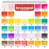 Crayons de couleur aquarelle - BRUYNZEEL - Expression - Étui de 36 - Hexagonal - Mine 2,9 mm
