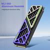 Радиатор NVME NGFF Магниево-алюминиевый сплав ПК Эффективный кулер с термосиликоновой прокладкой Радиатор M.2 Кулер для ПК/PS5